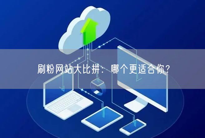 刷粉网站大比拼：哪个更适合你？